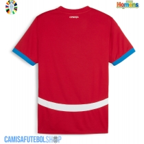 Camisa de time de futebol Sérvia Replicas 1º Equipamento Europeu 2024 Manga Curta